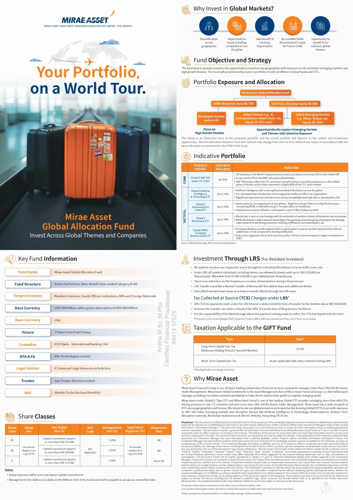 Mirae Asset Global Allocation Fund (MAMF)\r\nYour Portfolio, On a World Tour